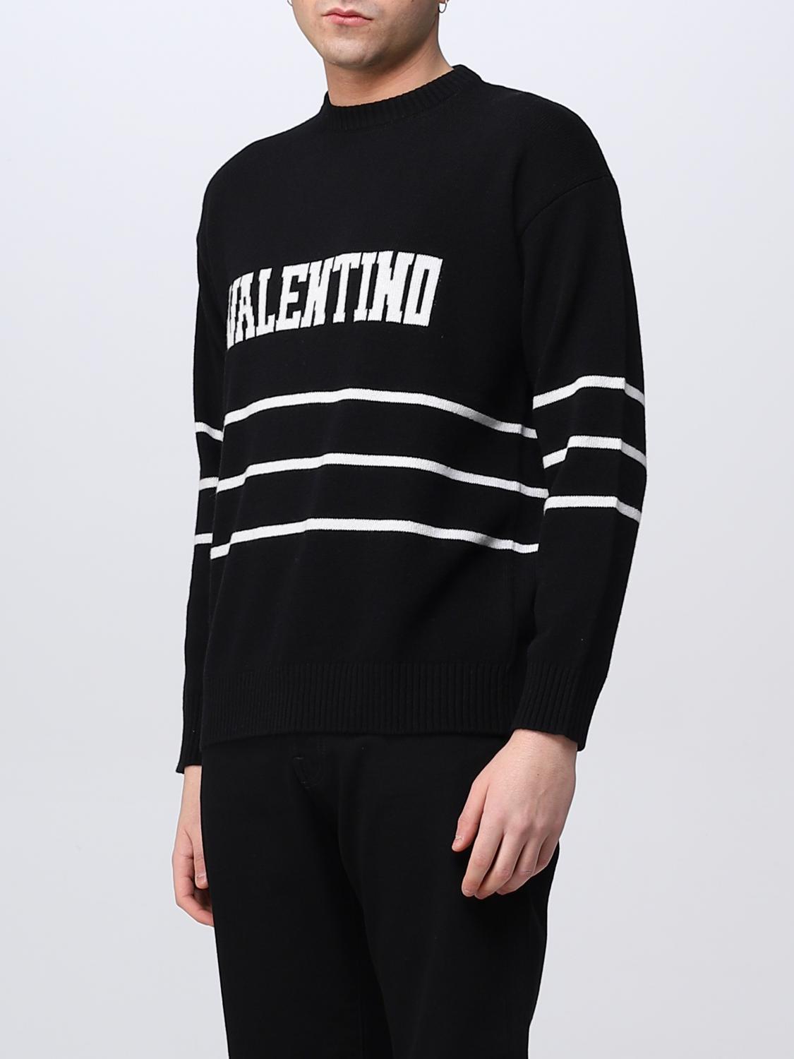 VALENTINO JERSEY: Jersey hombre Valentino, Negro - Img 4
