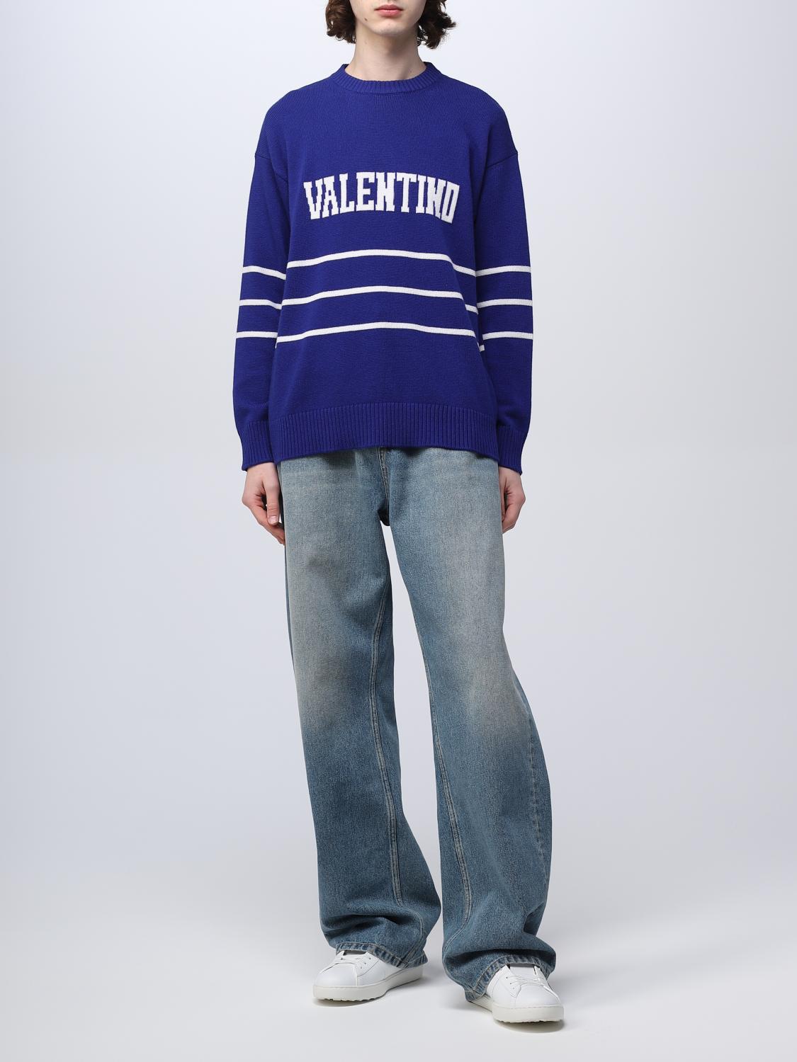 VALENTINO PULL: Pull homme Valentino, Cobalt - Img 2