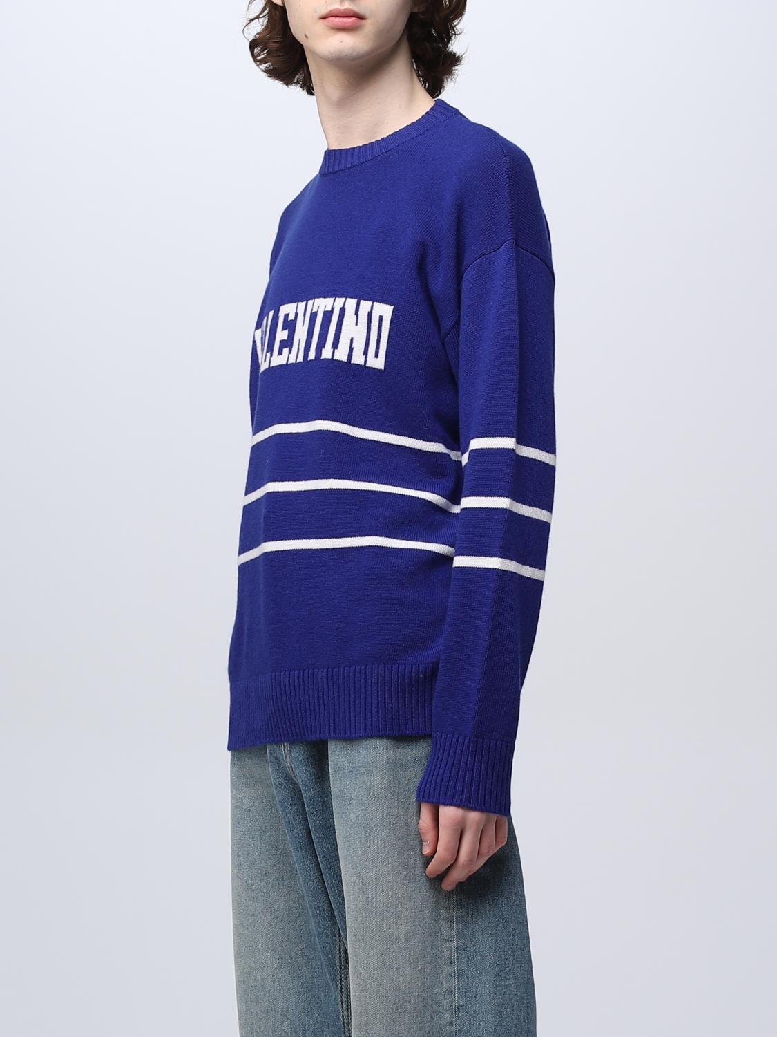 VALENTINO PULL: Pull homme Valentino, Cobalt - Img 4
