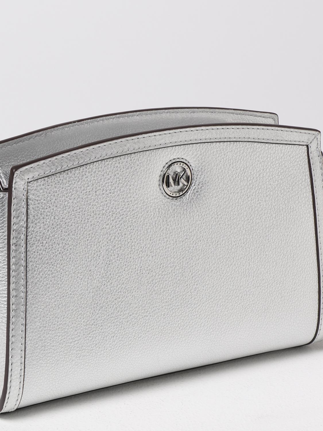 MICHAEL KORS BORSA A TRACOLLA: Borsa a spalla donna Michael Kors, Argento - Img 3