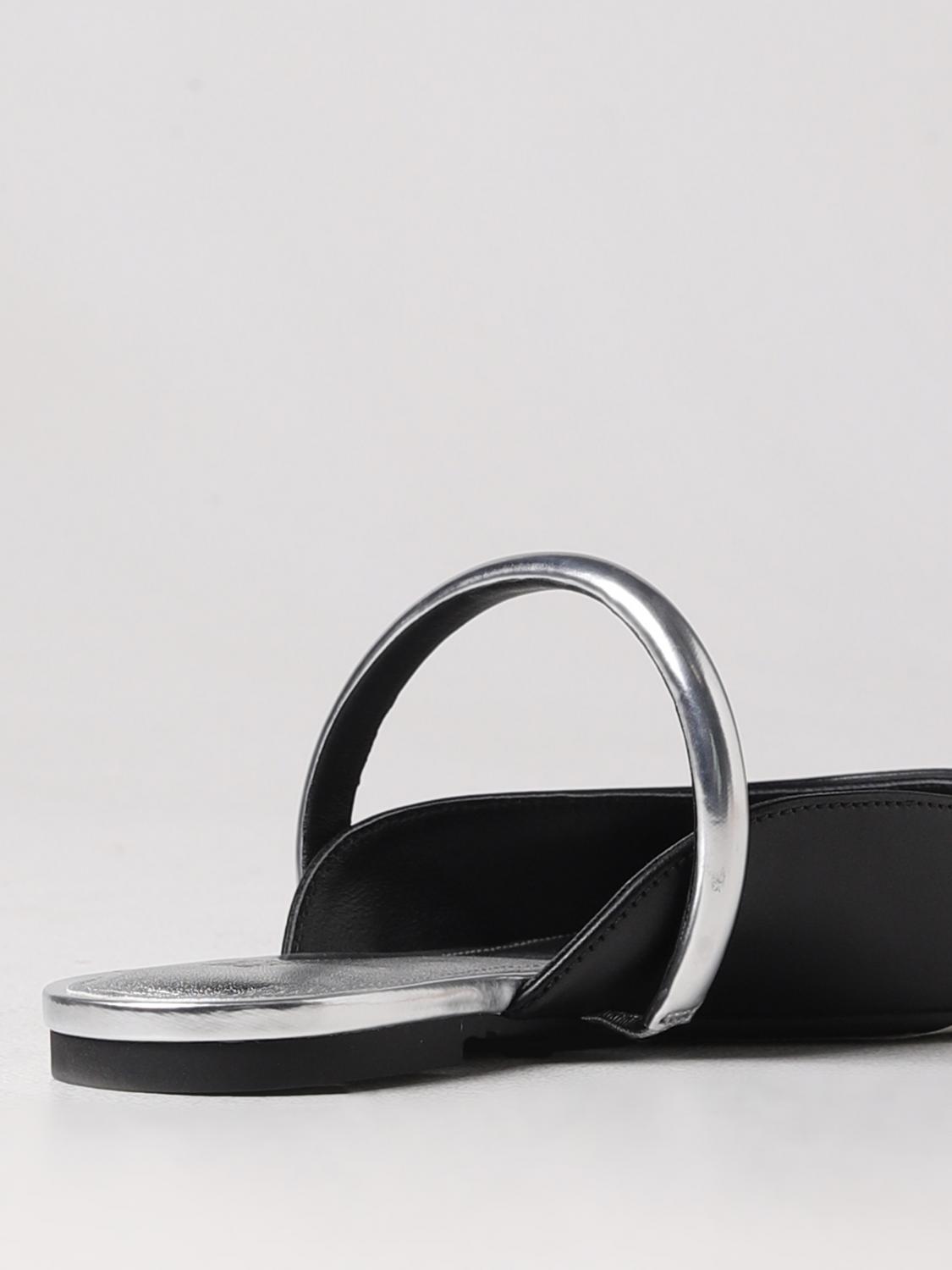 Michael Kors Mules Jessa in leather - Black | 40R3JSFP1L | GIGLIO.COM