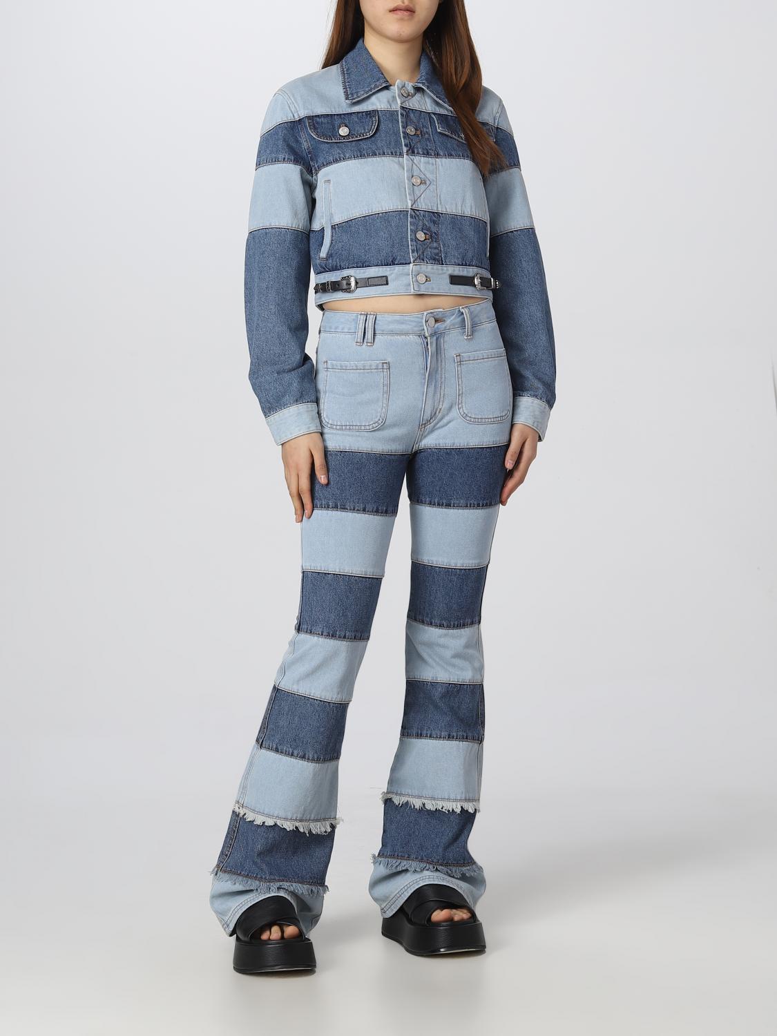 デニム・ジーパン ANDERSSON BELL Women Denim Pants APA607WWASBLU Blue ANDERSSON BELL Agnes Jeans in Blue | Lyst