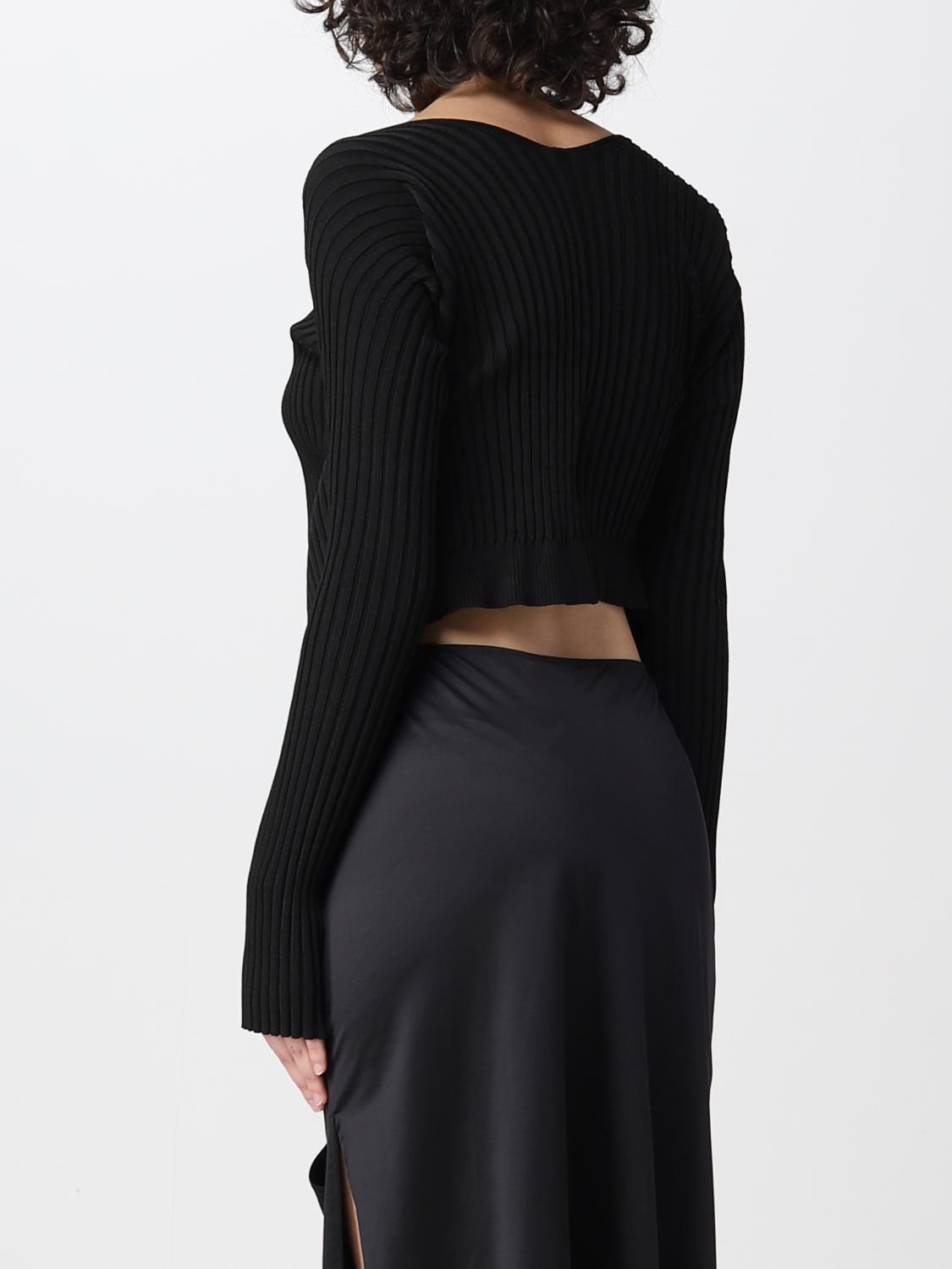JACQUEMUS SWEATER: Sweater woman Jacquemus, Black - Img 3