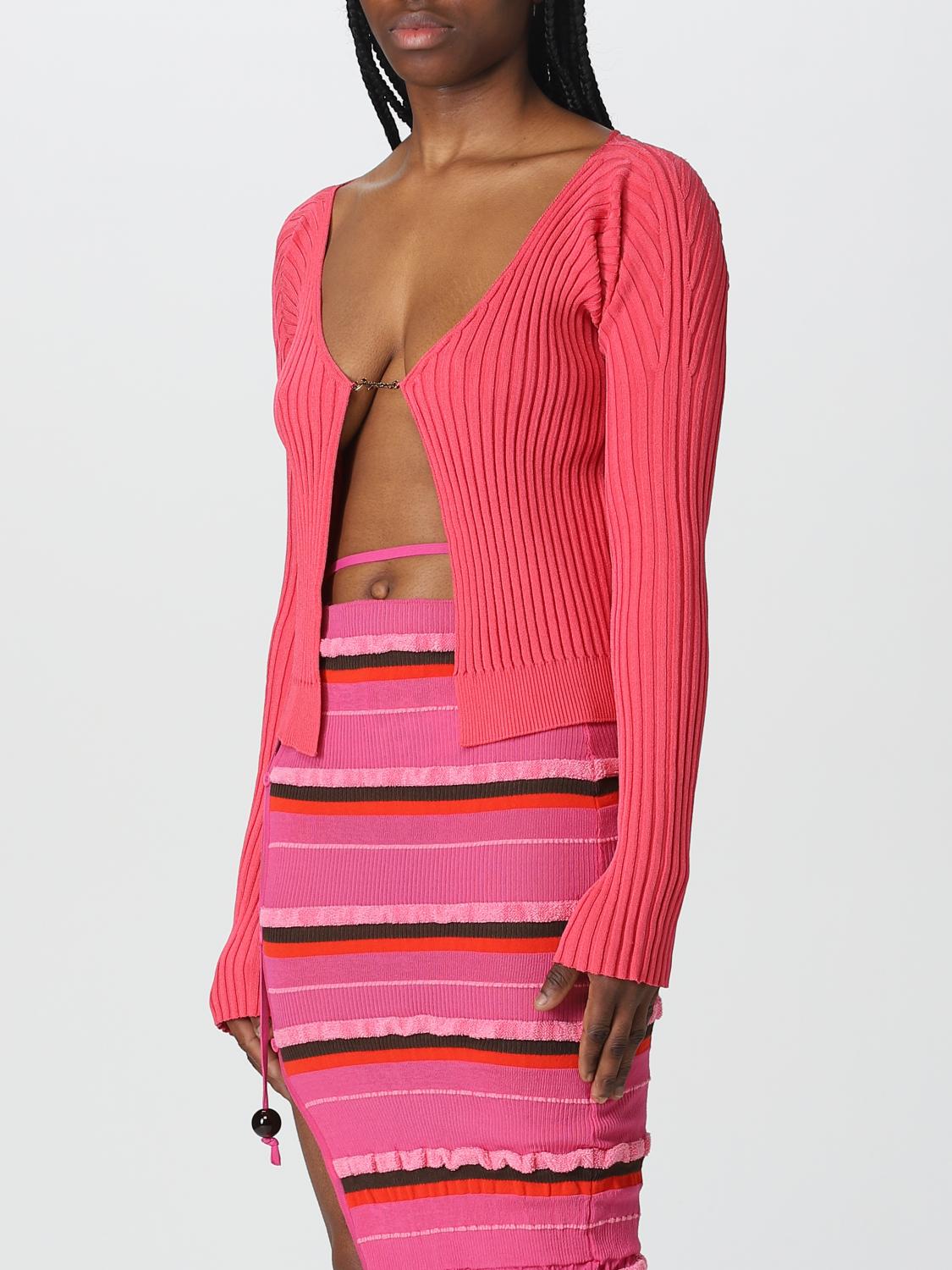 JACQUEMUS JERSEY: Jersey mujer Jacquemus, Rosa - Img 4
