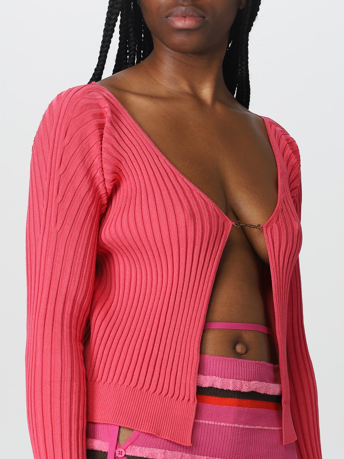 JACQUEMUS JERSEY: Jersey mujer Jacquemus, Rosa - Img 5