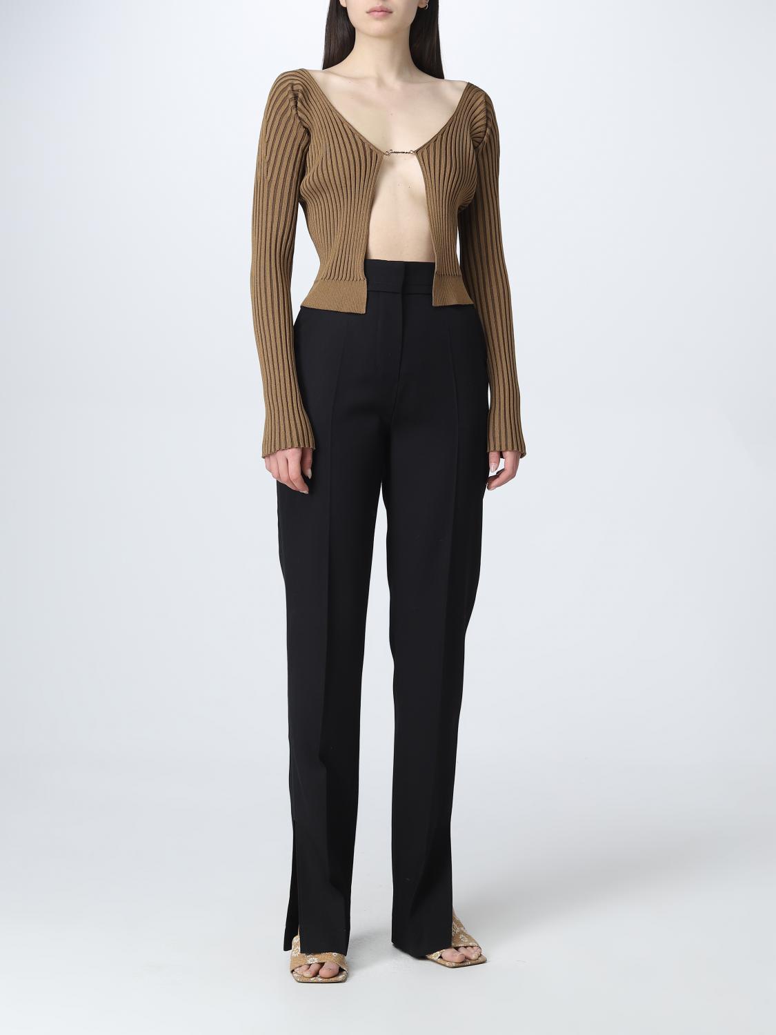 JACQUEMUS JERSEY: Jersey mujer Jacquemus, Marrón - Img 2