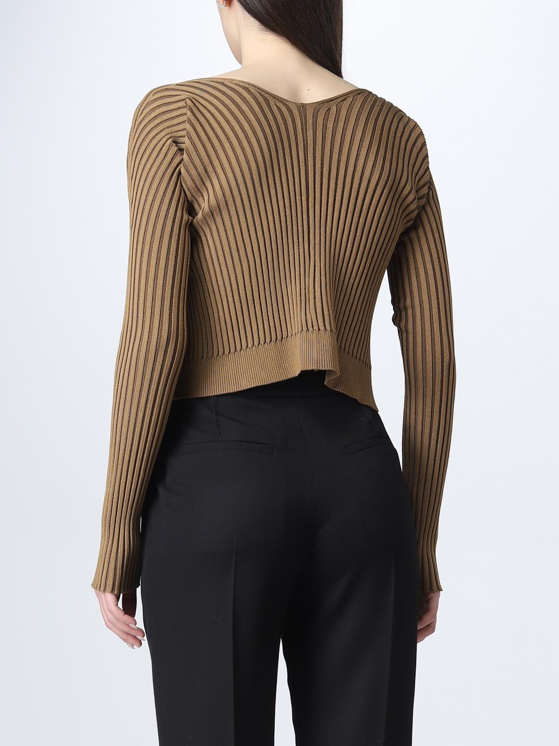 JACQUEMUS JERSEY: Jersey mujer Jacquemus, Marrón - Img 3