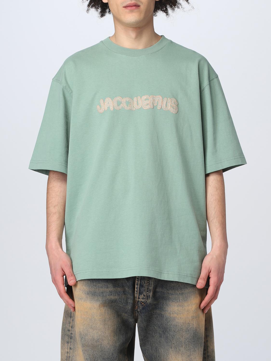 JACQUEMUS CAMISETA: Camiseta hombre Jacquemus, Verde Salvia - Img 1