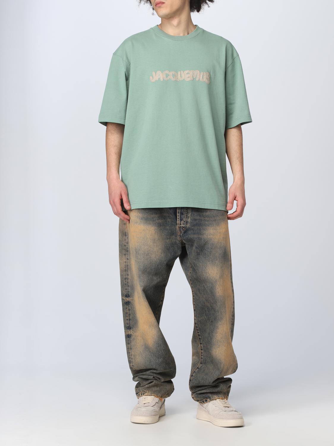 JACQUEMUS CAMISETA: Camiseta hombre Jacquemus, Verde Salvia - Img 2
