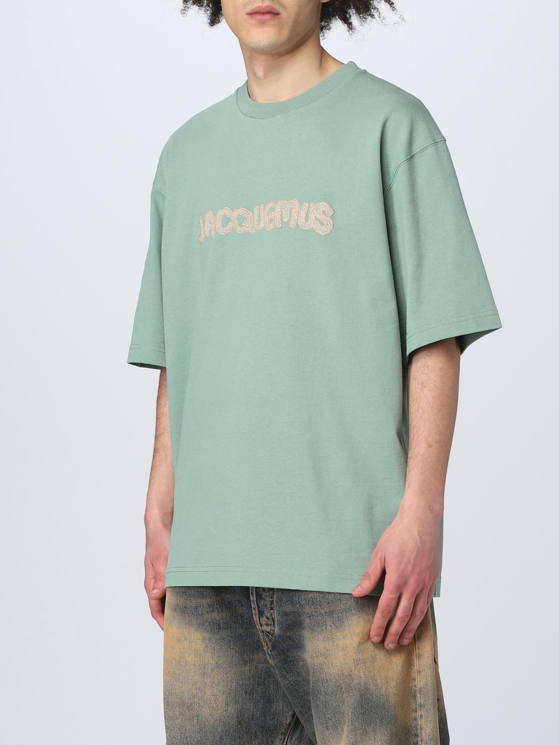JACQUEMUS CAMISETA: Camiseta hombre Jacquemus, Verde Salvia - Img 4