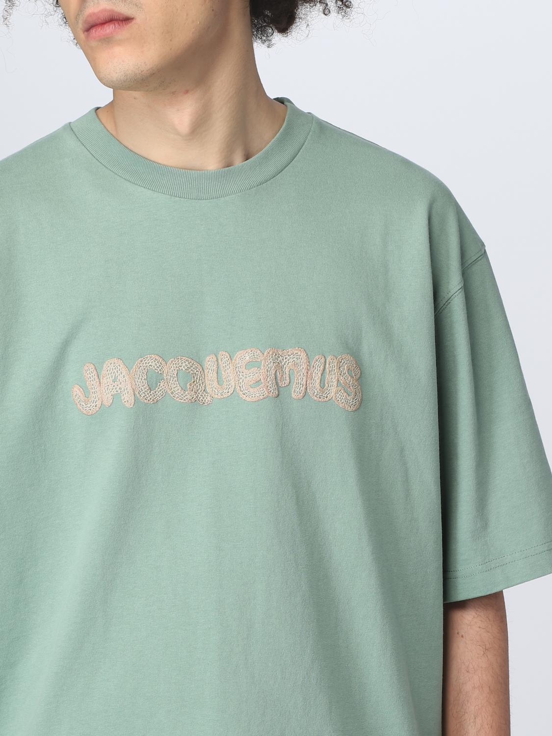 JACQUEMUS CAMISETA: Camiseta hombre Jacquemus, Verde Salvia - Img 5