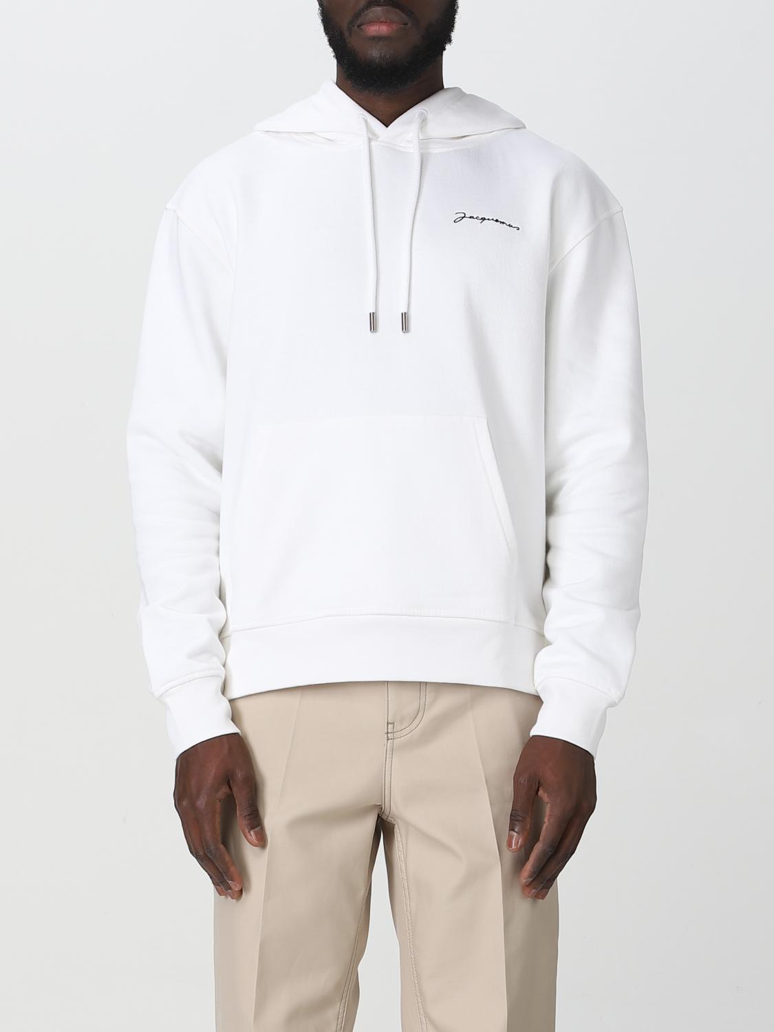 JACQUEMUS SUDADERA: Sudadera hombre Jacquemus, Blanco - Img 1