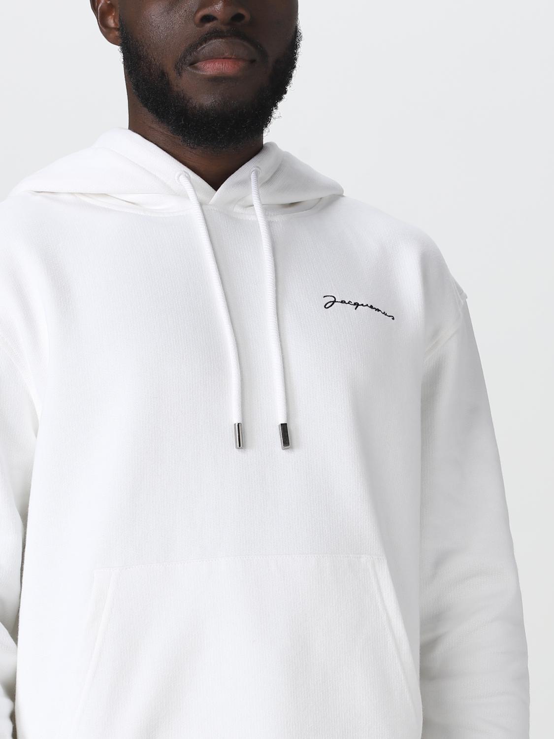 JACQUEMUS SUDADERA: Sudadera hombre Jacquemus, Blanco - Img 5