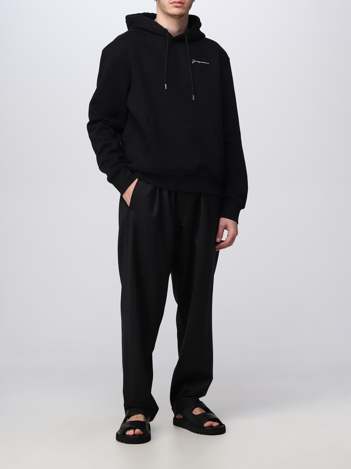JACQUEMUS SWEATSHIRT: Sweatshirt men Jacquemus, Black - Img 2