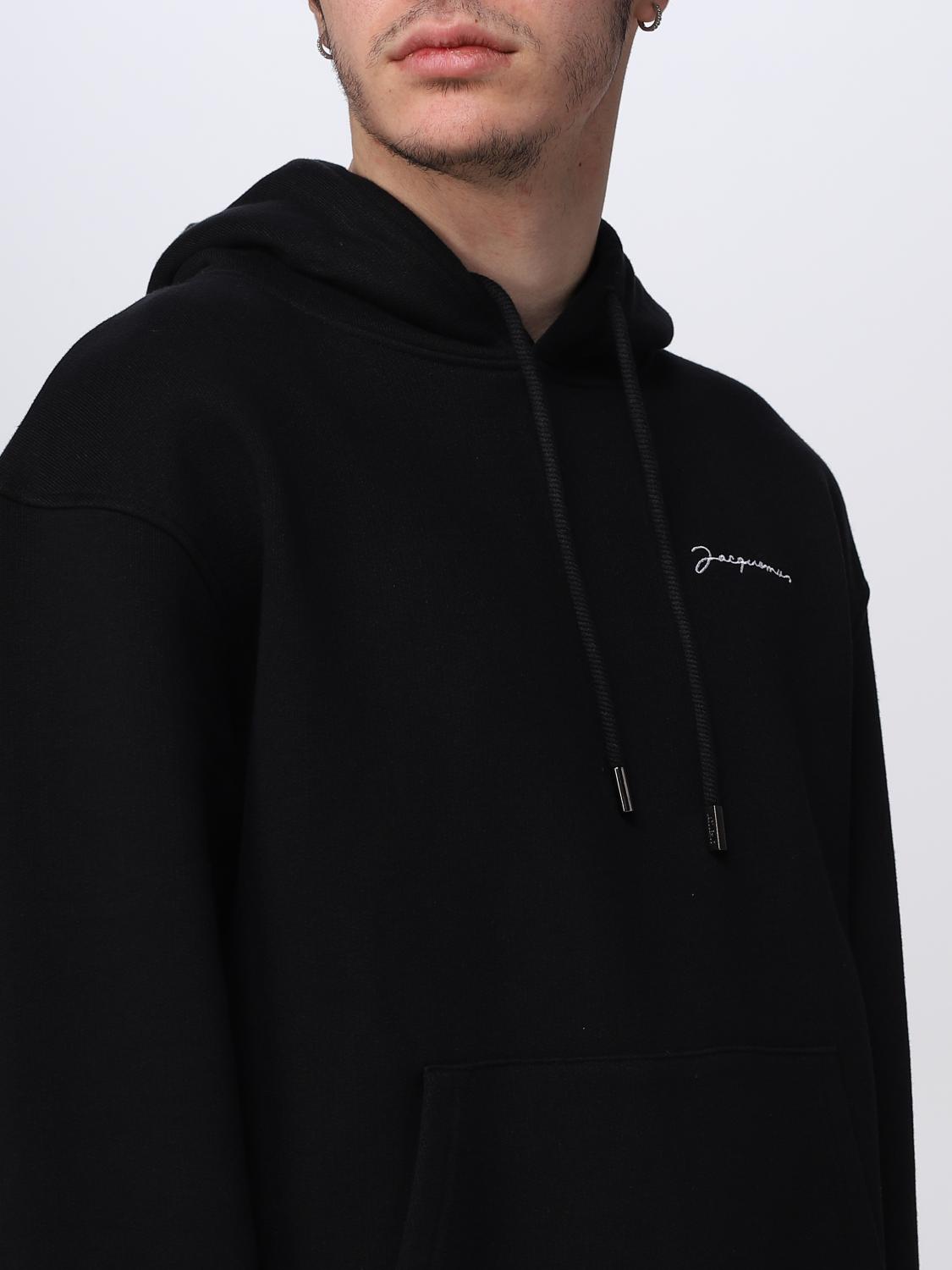 JACQUEMUS SWEATSHIRT: Sweatshirt men Jacquemus, Black - Img 5