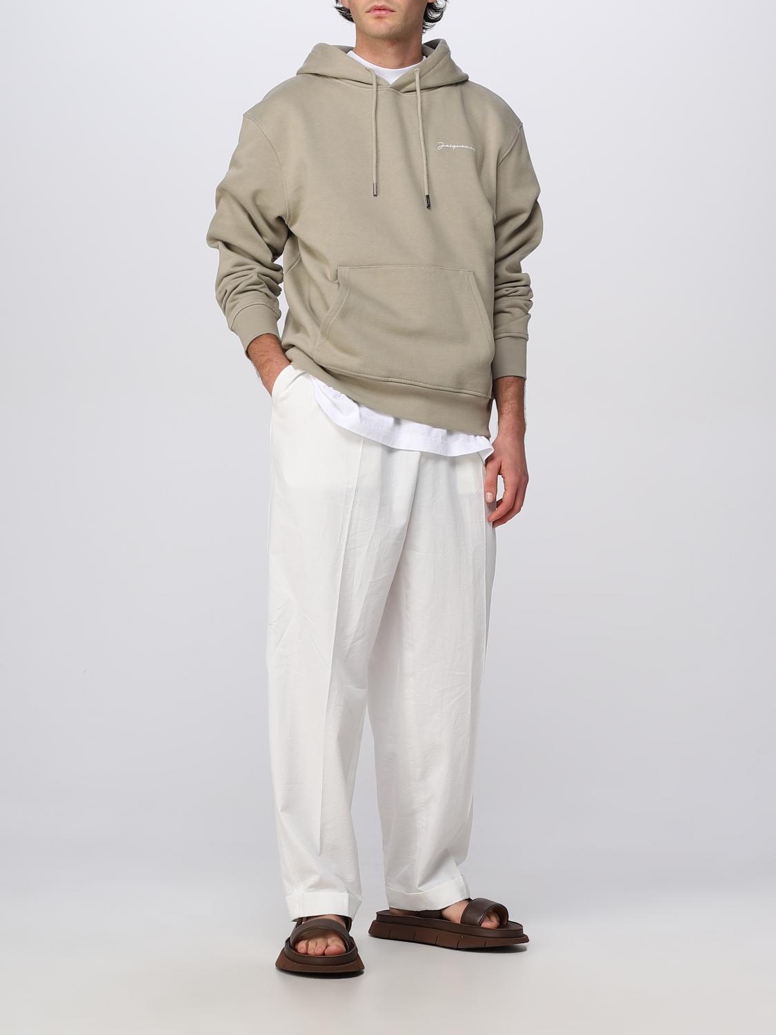 JACQUEMUS SUDADERA: Sudadera hombre Jacquemus, Beige - Img 2