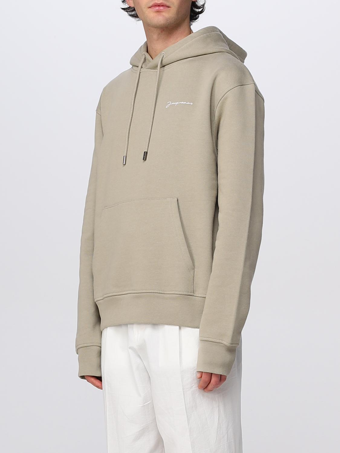 JACQUEMUS SUDADERA: Sudadera hombre Jacquemus, Beige - Img 4