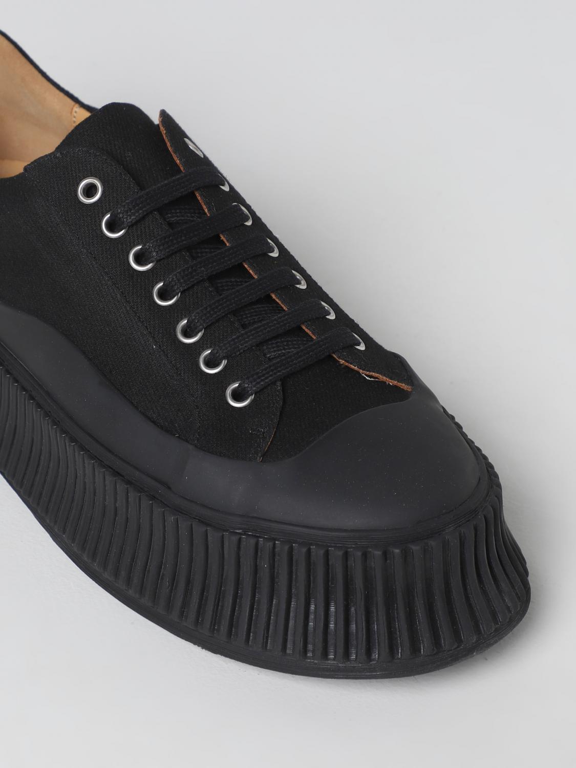 JIL SANDER BASKETS: Baskets homme Jil Sander, Noir - Img 4