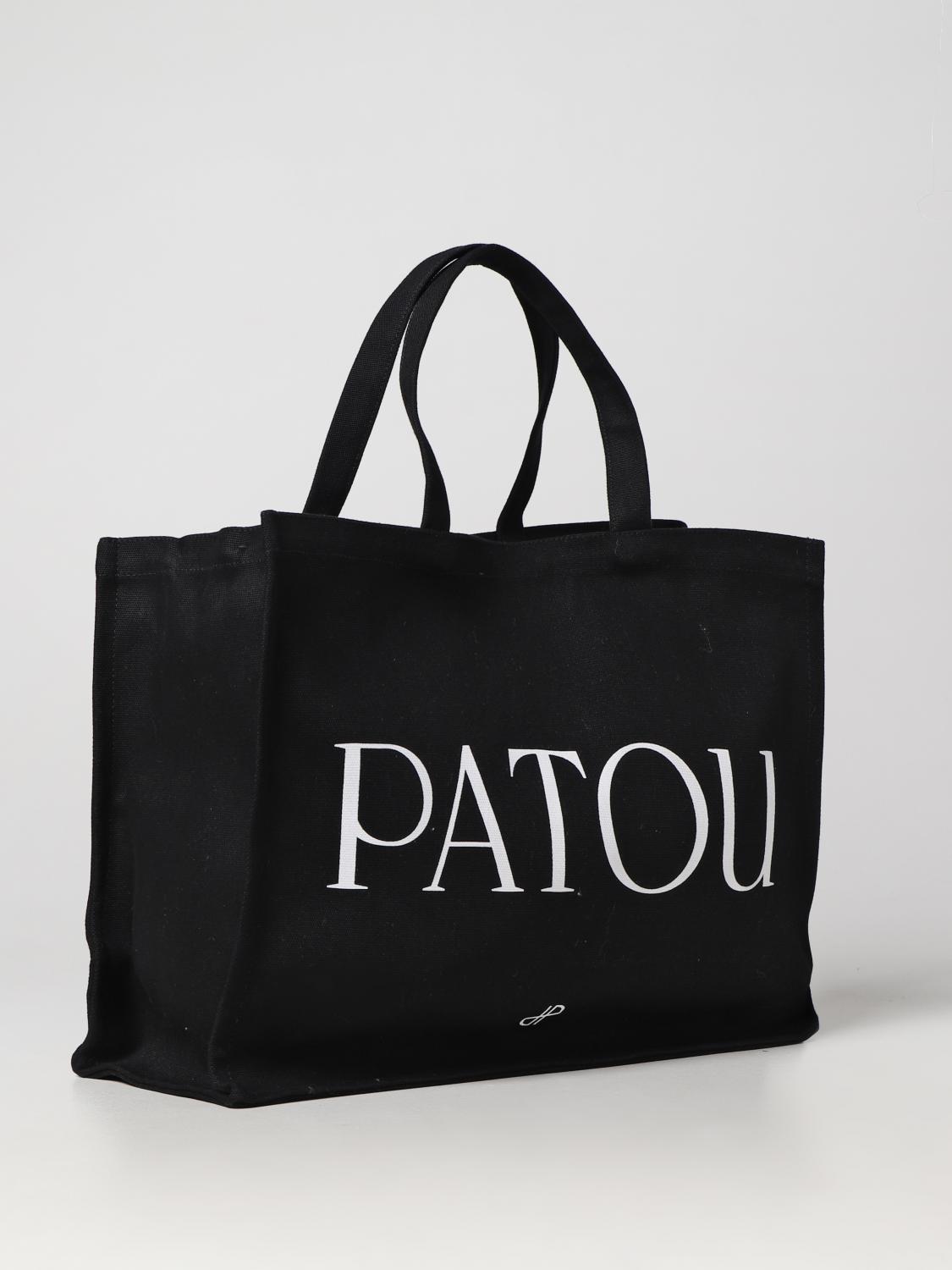 PATOU SAC CABAS: Sac porté épaule femme Patou, Noir - Img 2