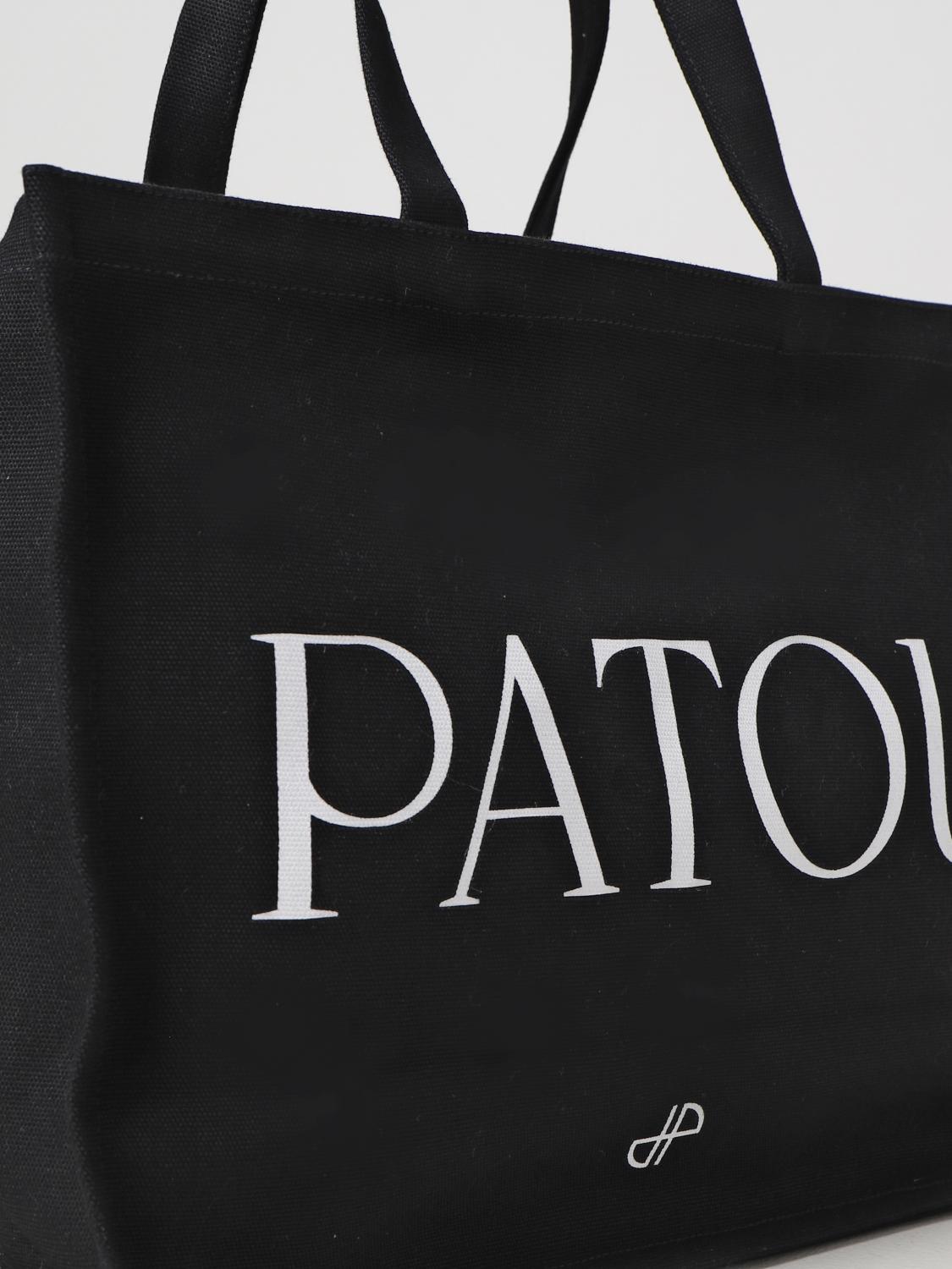 PATOU SAC CABAS: Sac porté épaule femme Patou, Noir - Img 3