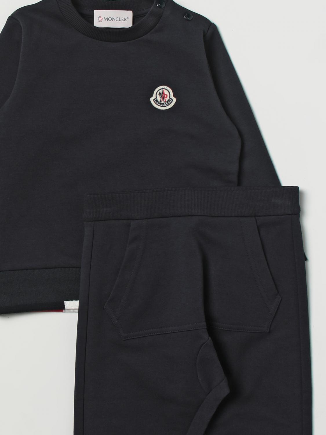 MONCLER MONO: Conjunto niños Moncler, Azul Oscuro - Img 3