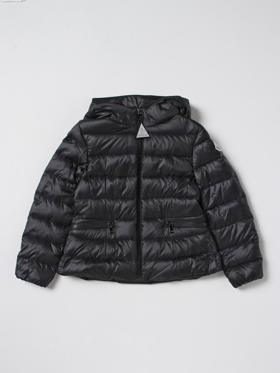 MONCLER JACKET: Jacket kids Moncler, Black - Img 1