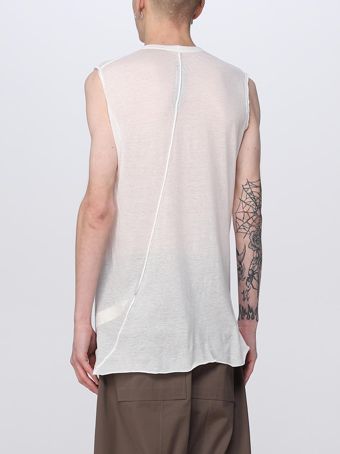 RICK OWENS SWEATER: Sweater men Rick Owens, Beige - Img 3