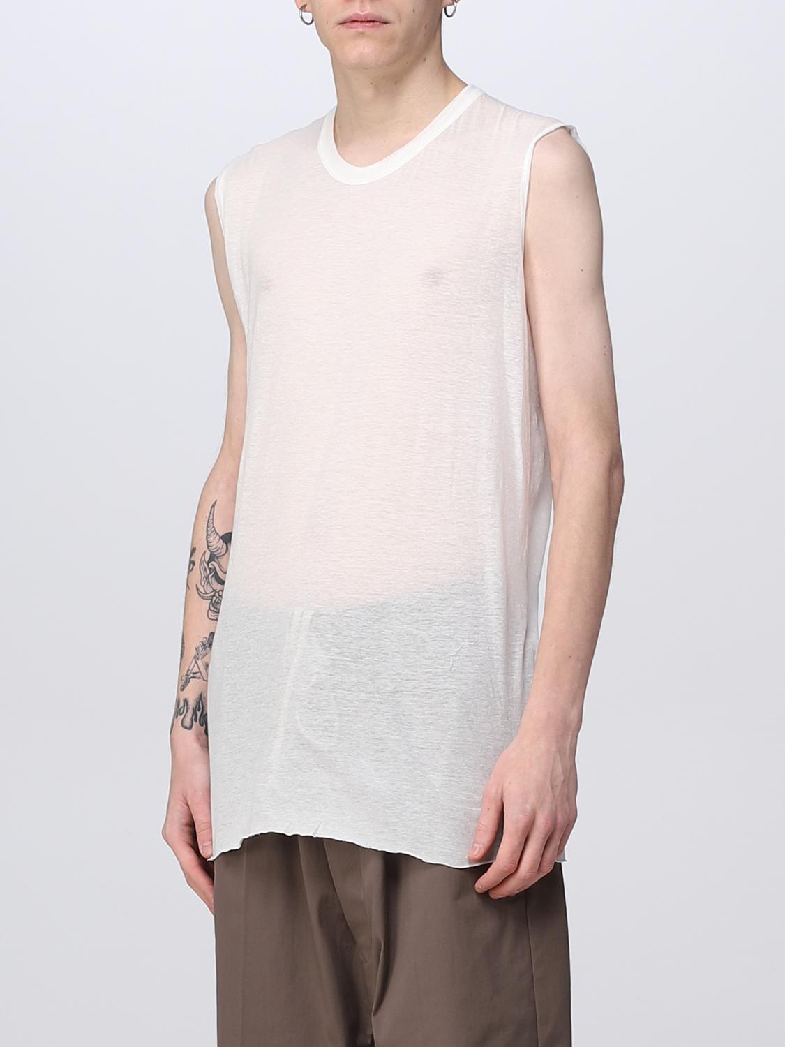 RICK OWENS SWEATER: Sweater men Rick Owens, Beige - Img 4