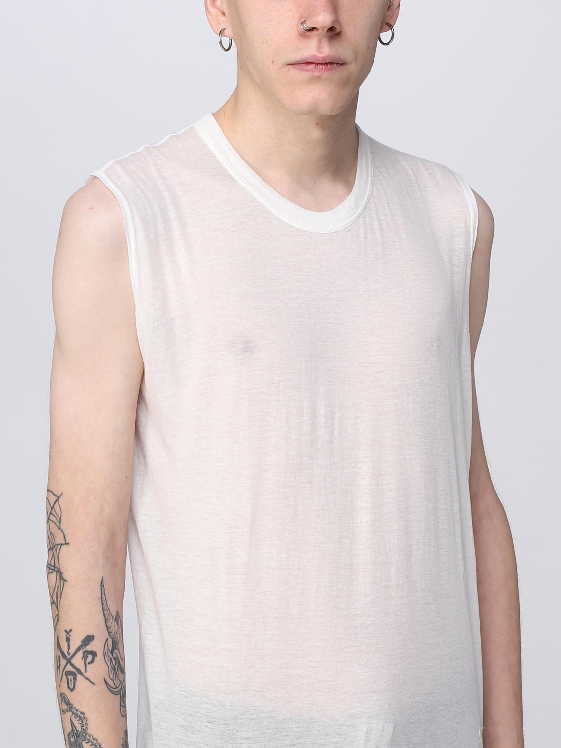 RICK OWENS SWEATER: Sweater men Rick Owens, Beige - Img 5