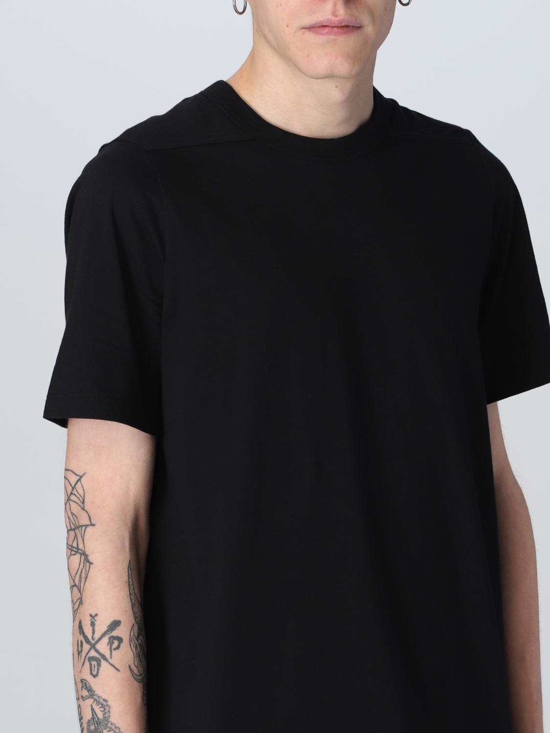 RICK OWENS 티셔츠: 티셔츠 남성 Rick Owens, 블랙 - Img 5