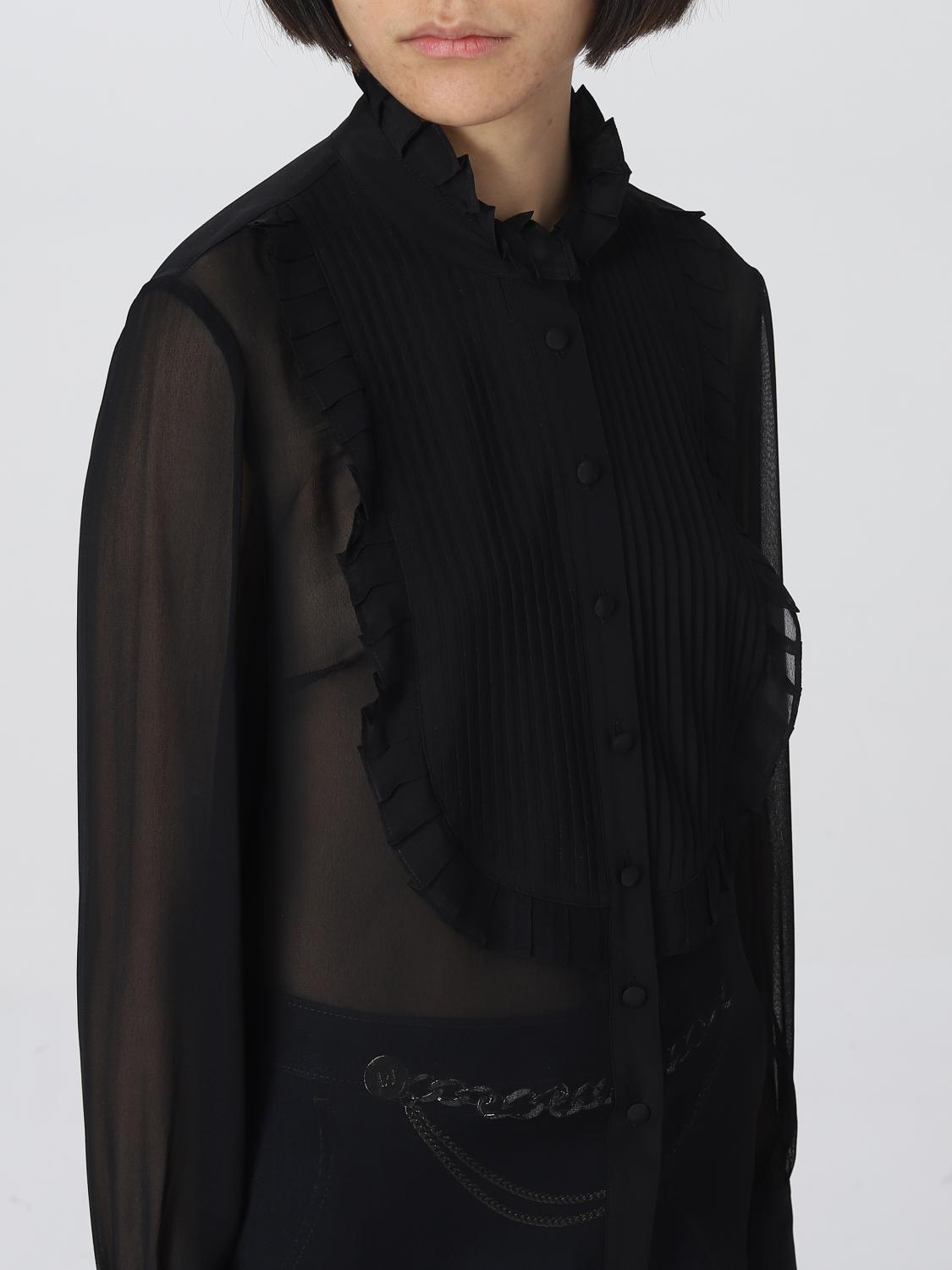 LIU JO CHALECO: Camisa mujer Liu Jo, Negro - Img 3