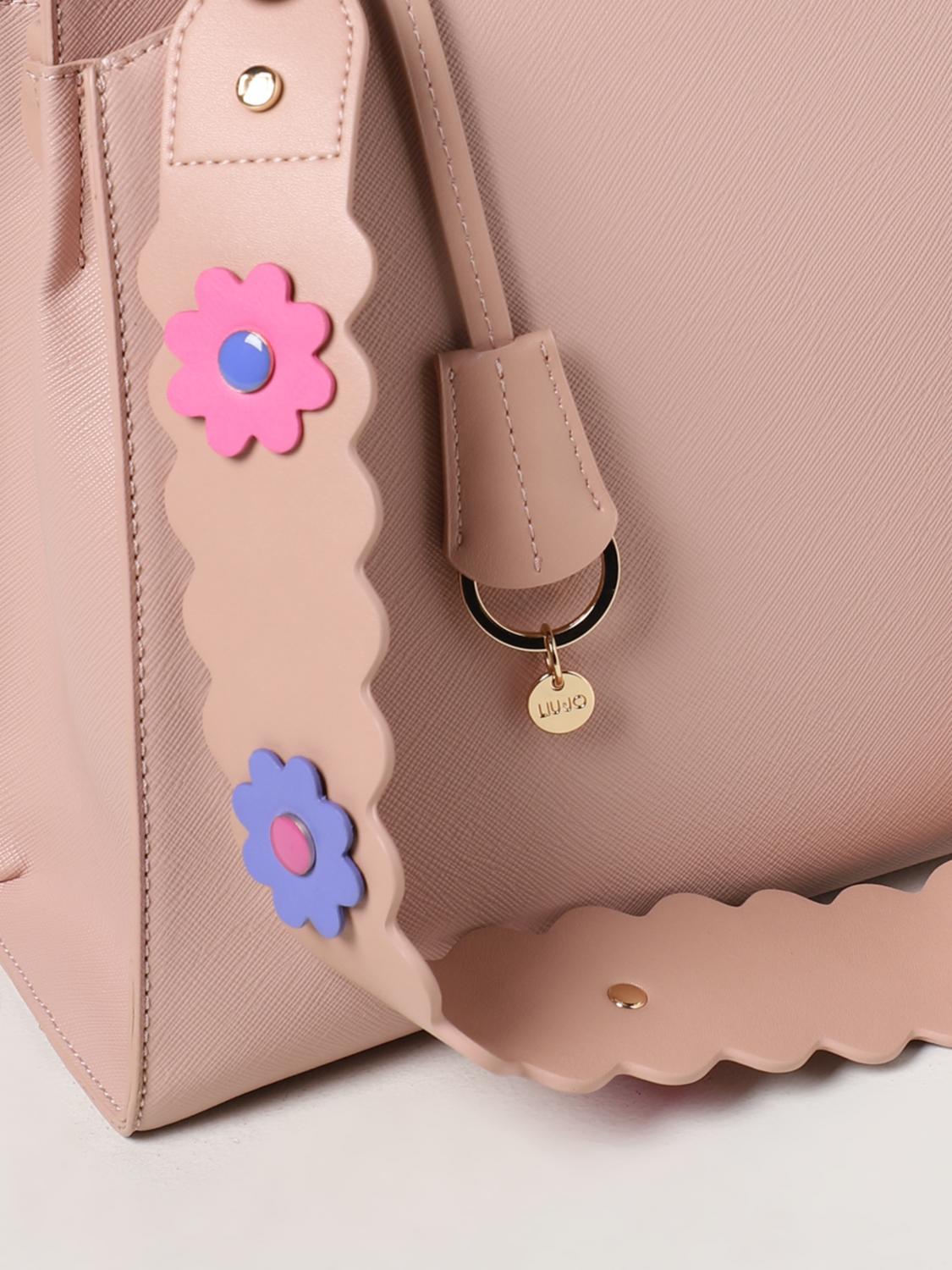 LIU JO SAC À MAIN: Sac bandoulière femme Liu Jo, Rose - Img 4