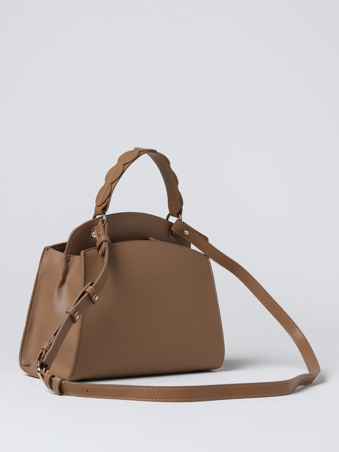 LIU JO BORSA A TRACOLLA: Borsa Liu Jo in pelle sintetica, Noce - Img 2