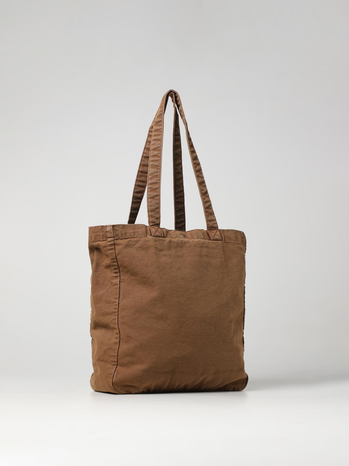 CARHARTT WIP BORSA: Borsa Bayfield Carhartt Wip in denim, Arancione - Img 2