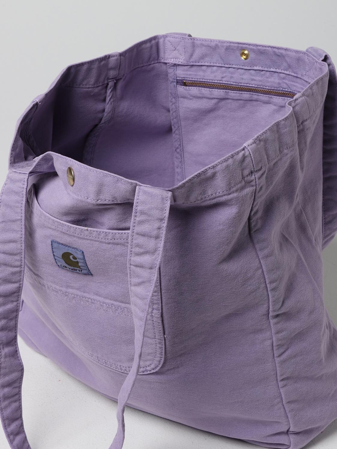 CARHARTT WIP BORSA: Borsa Bayfield Carhartt Wip in denim, Viola - Img 3