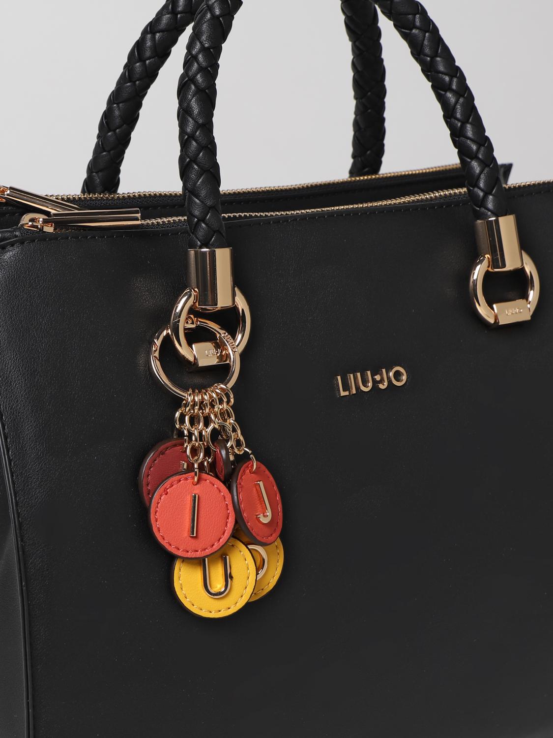 LIU JO BORSA A MANO: Borsa Liu Jo in pelle sintetica, Nero - Img 3