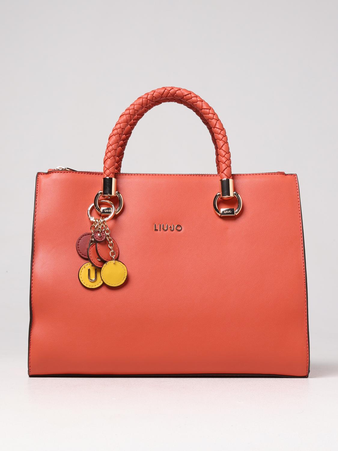 LIU JO BORSA A MANO: Borsa Liu Jo in pelle sintetica, Rosso - Img 1