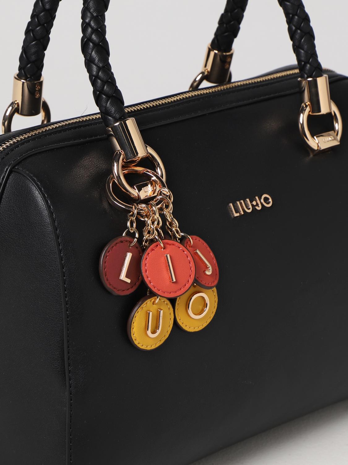 LIU JO BORSA A MANO: Borsa Liu Jo in pelle sintetica, Nero - Img 3
