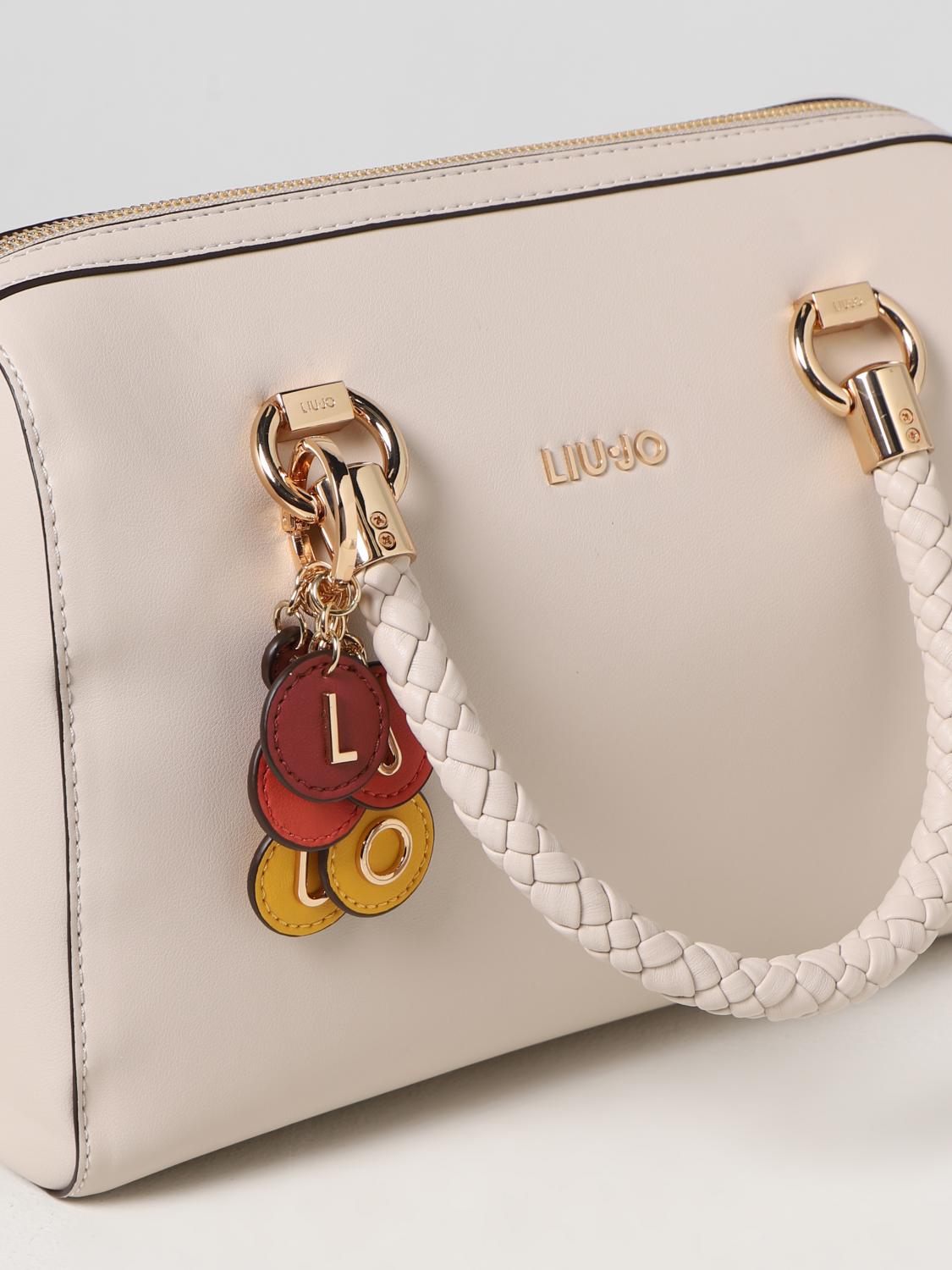 LIU JO BORSA A MANO: Borsa Liu Jo in pelle sintetica, Caffe - Img 3