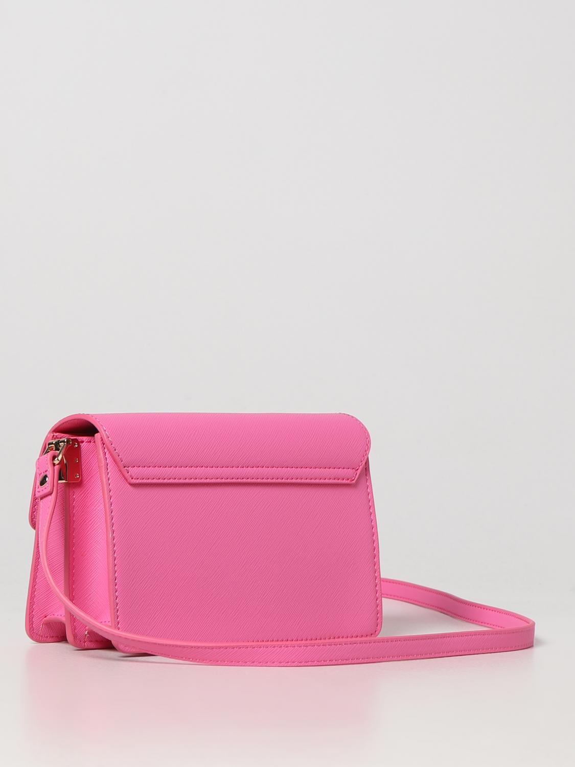 LIU JO BORSA MINI: Borsa Liu Jo in pelle sintetica, Fuxia - Img 2