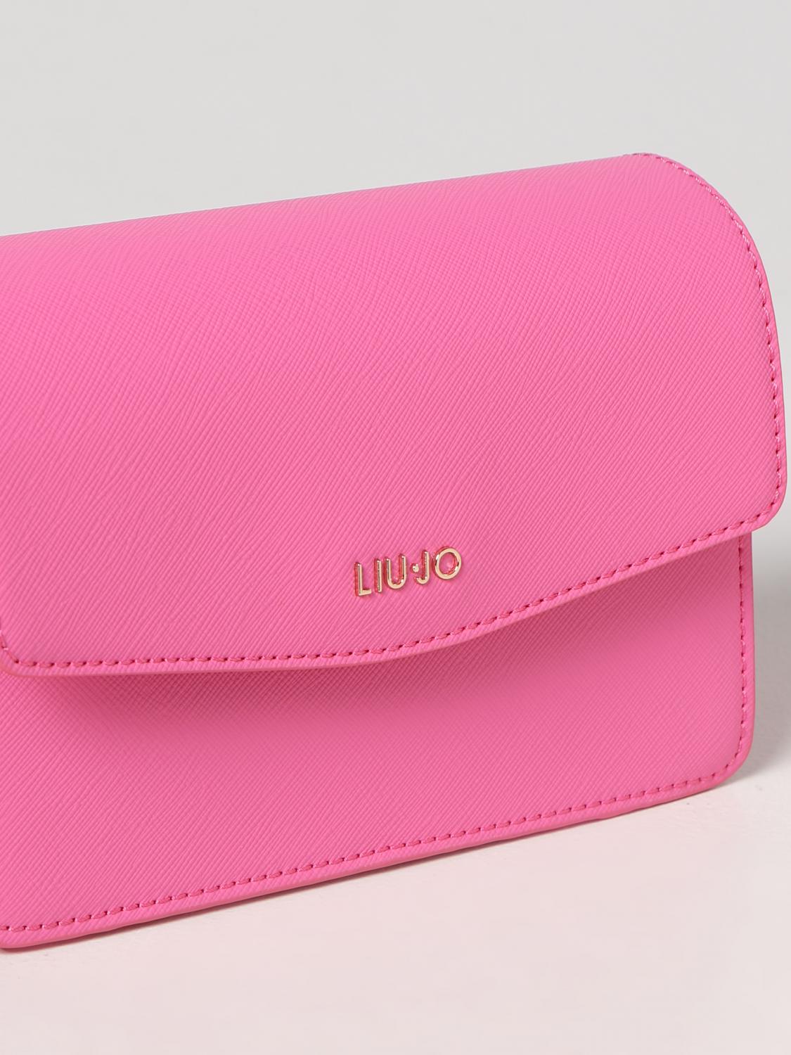 LIU JO BORSA MINI: Borsa Liu Jo in pelle sintetica, Fuxia - Img 3