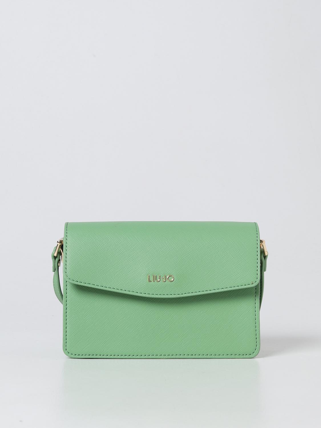 LIU JO BORSA MINI: Borsa Liu Jo in pelle sintetica, Verde - Img 1