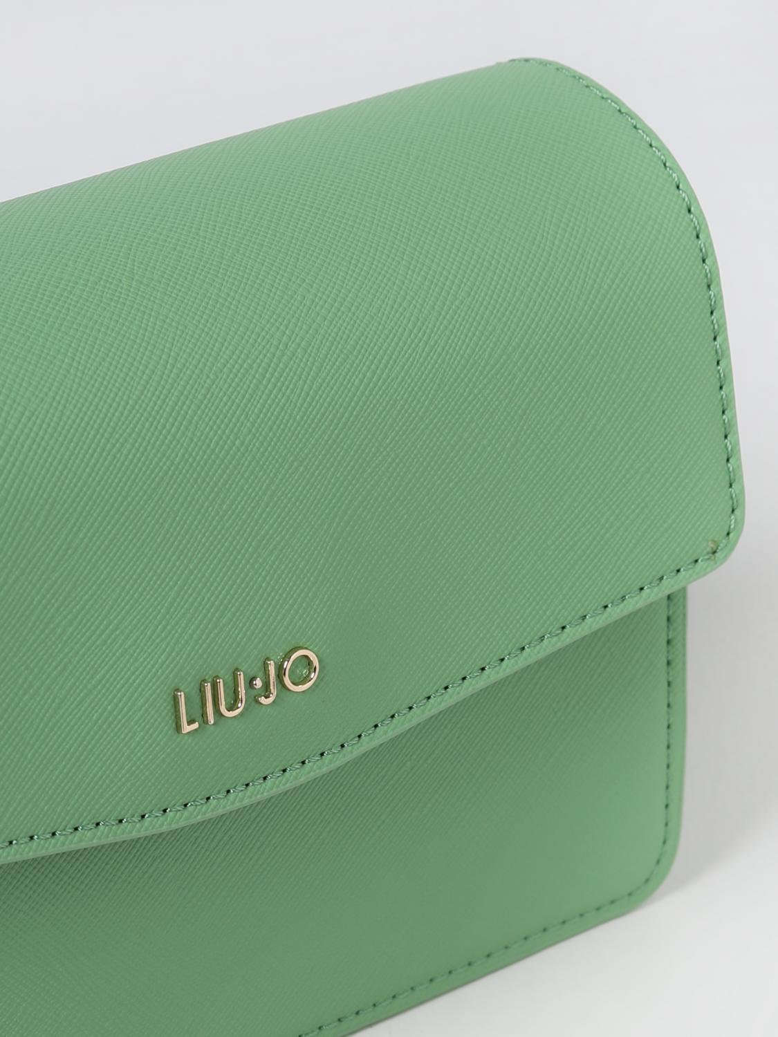 LIU JO BORSA MINI: Borsa Liu Jo in pelle sintetica, Verde - Img 3