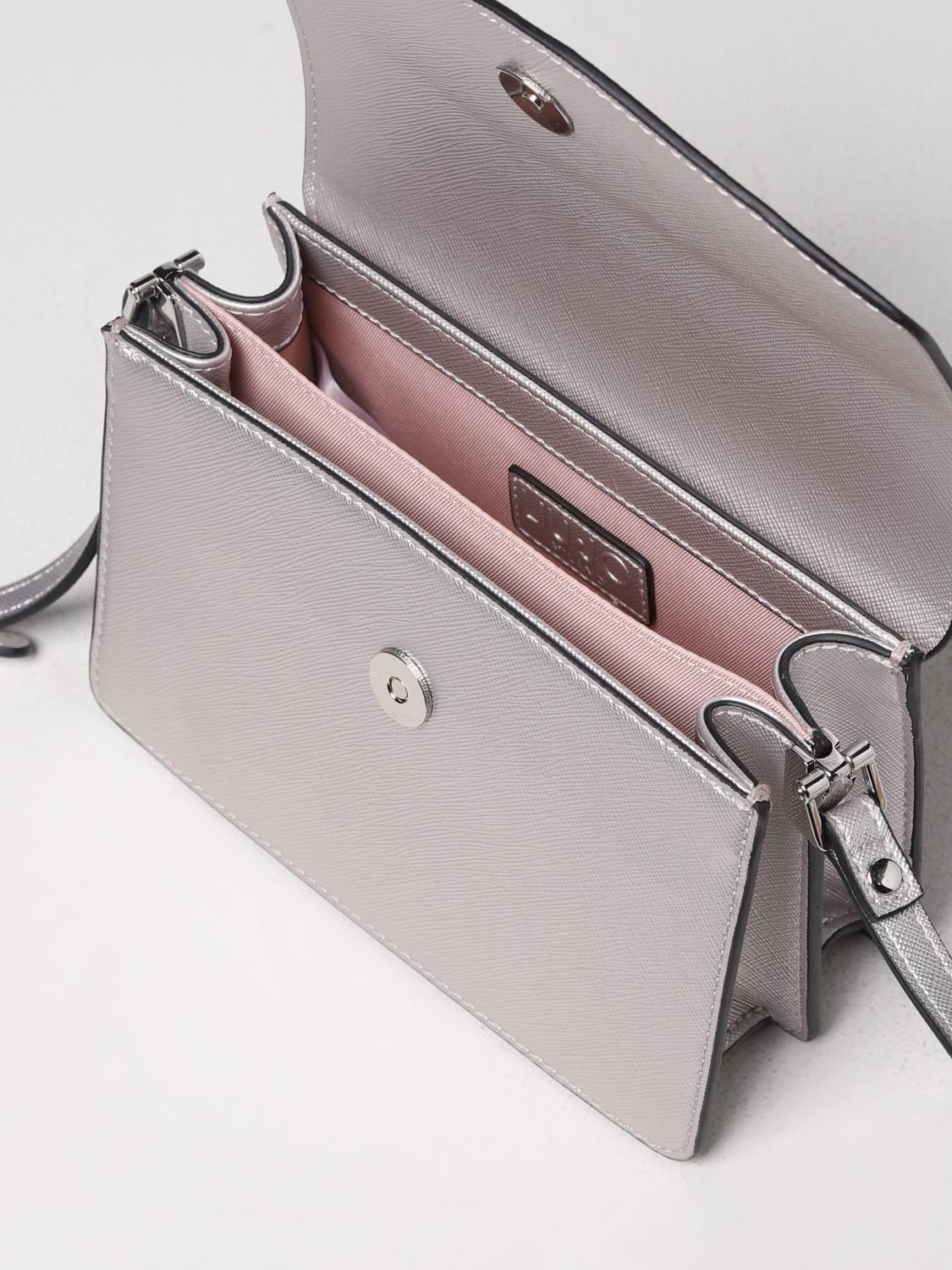 LIU JO BORSA MINI: Borsa Liu Jo in pelle sintetica, Argento - Img 3