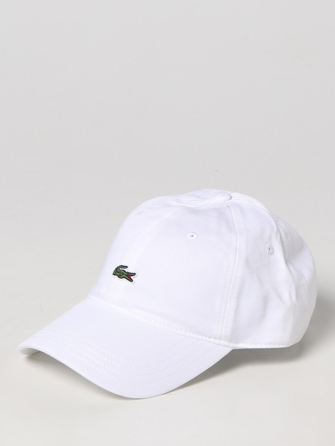 LACOSTE HAT: Hat men Lacoste, White - Img 1
