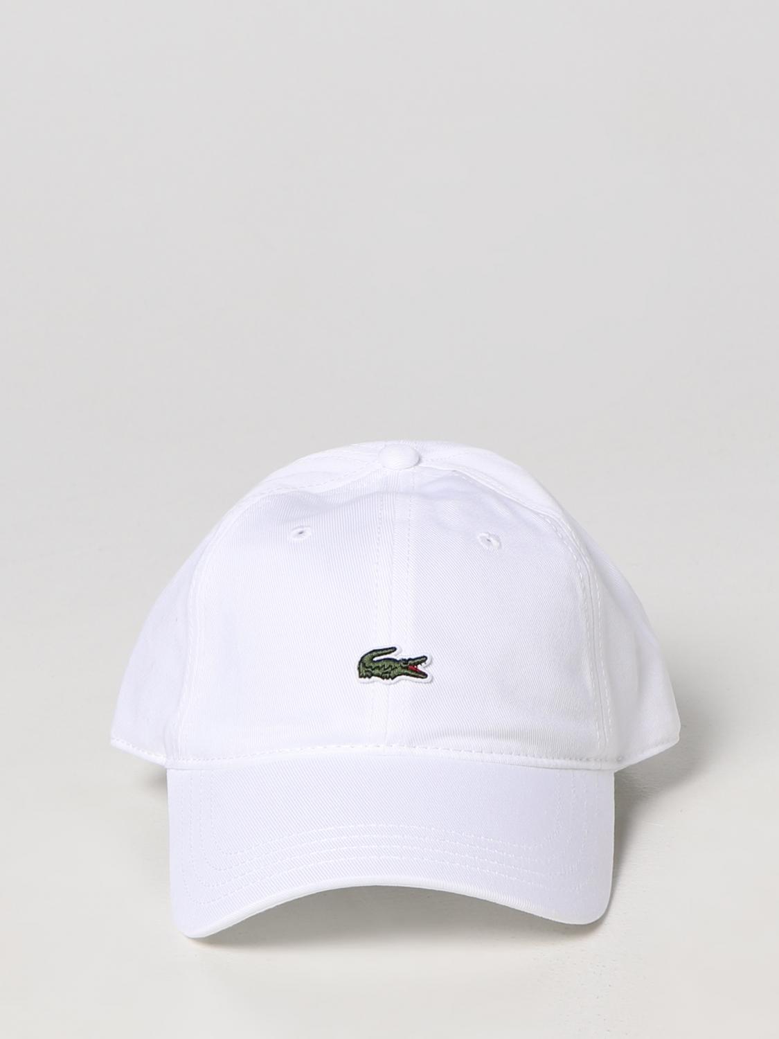 LACOSTE HAT: Hat men Lacoste, White - Img 2