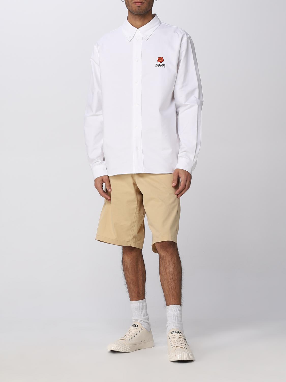KENZO CHEMISE: Chemise homme Kenzo, Blanc - Img 2