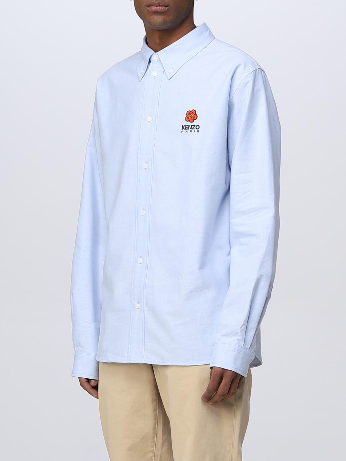 KENZO SHIRT: Shirt men Kenzo, Blue - Img 4