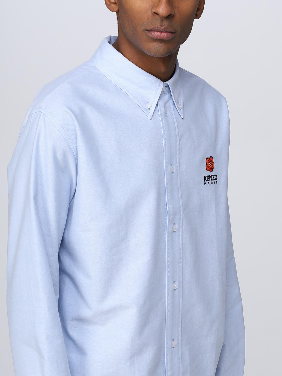 KENZO SHIRT: Shirt men Kenzo, Blue - Img 5