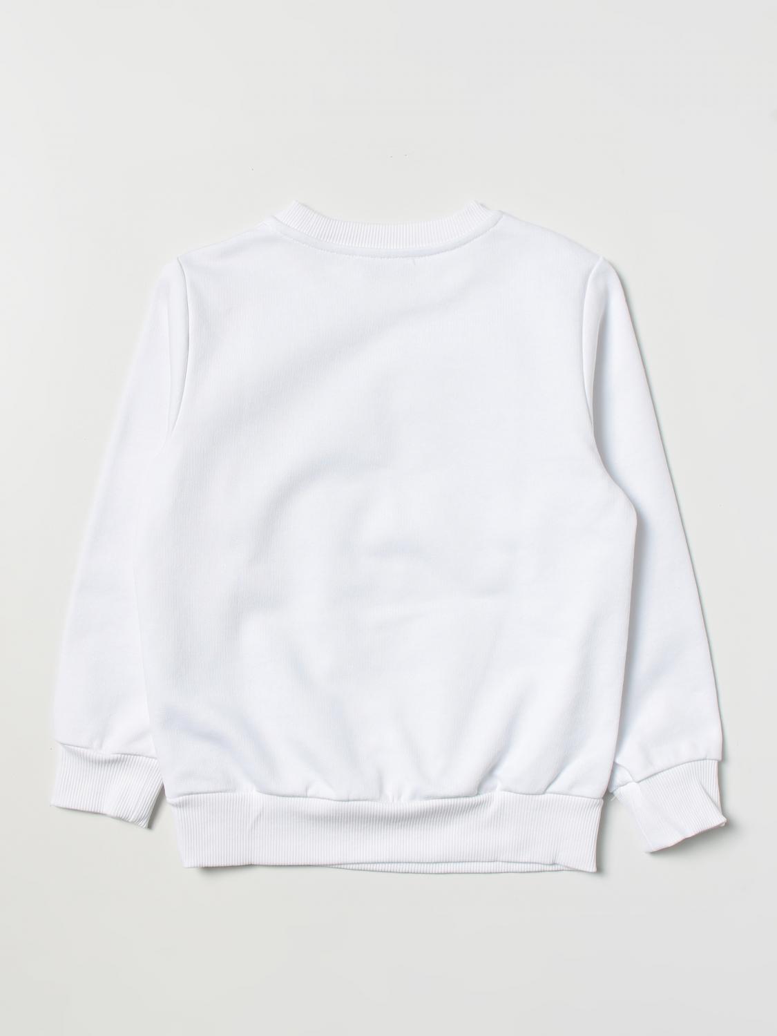 MOSCHINO PULLOVER: Pullover kinder Moschino Kid, Weiß - Img 2